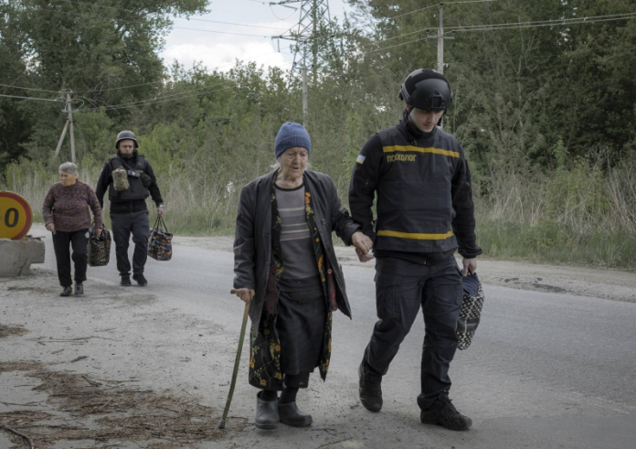 Thousands evacuated as Russia scores major gains in Ukraine’s Kharkiv